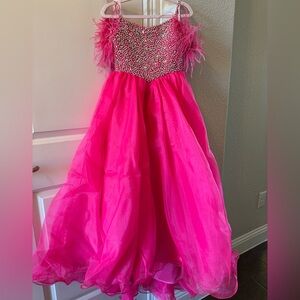 Girls pageant evening gown